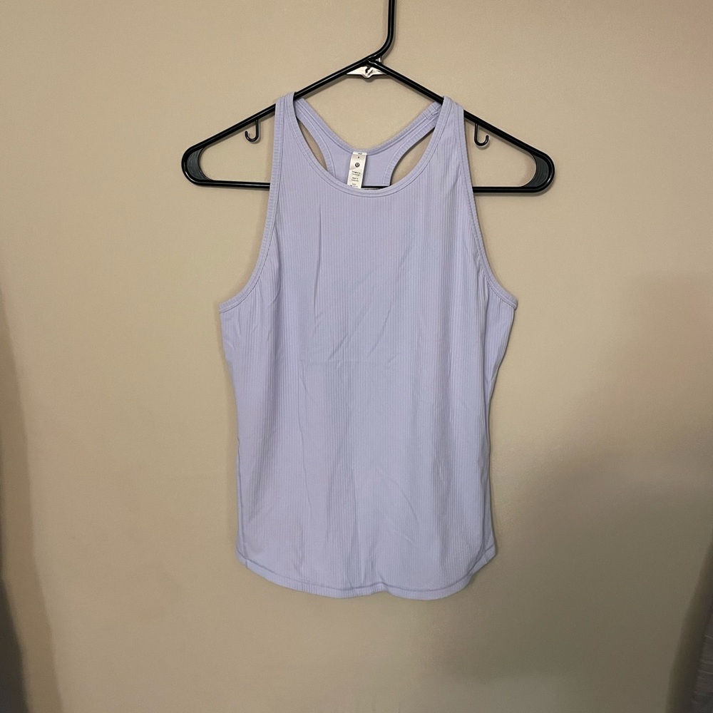 COPY - Lululemon ribbed racer back tank top